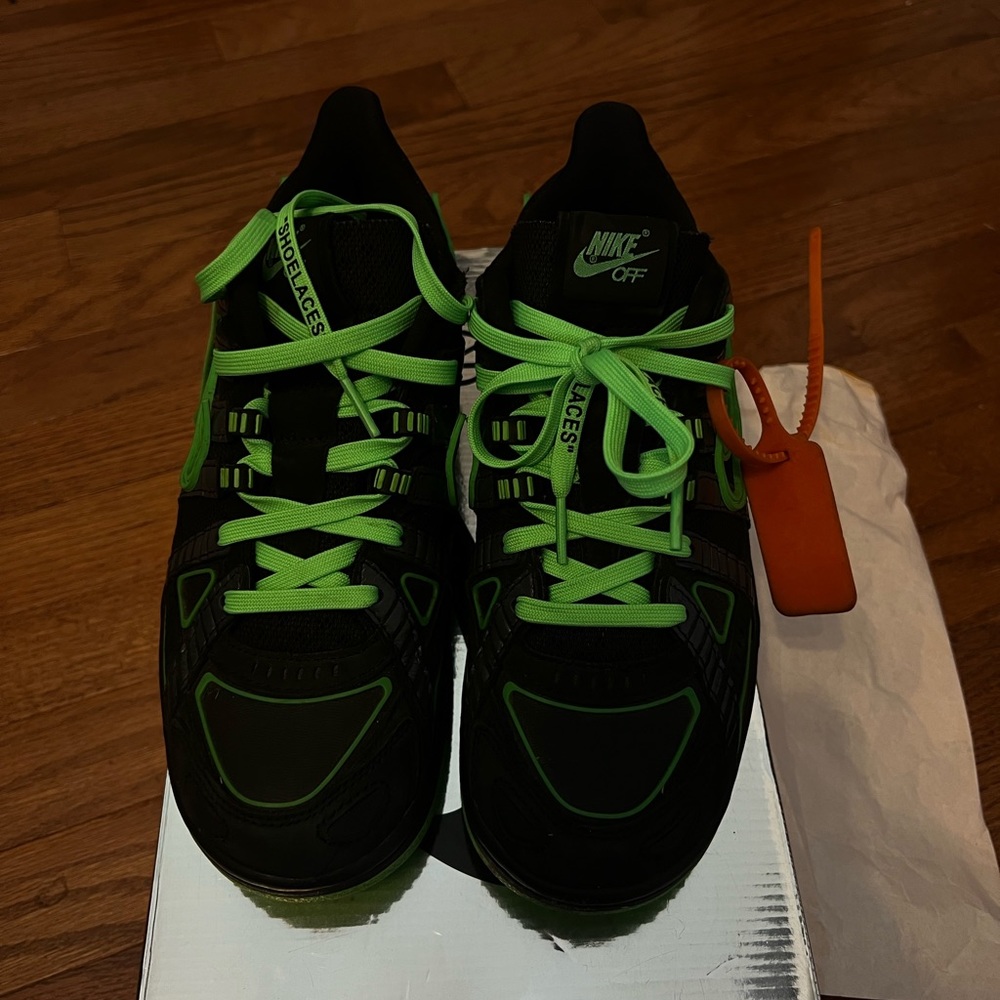 Nike Air Rubber Dunk Off-White Green Strike